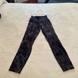 LULULEMON ALIGN HIGH RISE NULU POCKET LEGGINGS 25” SIZE 4